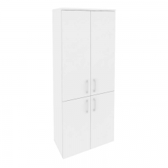 Шкаф высокий широкий ONIX O.ST-1.3 Белый Бриллиант